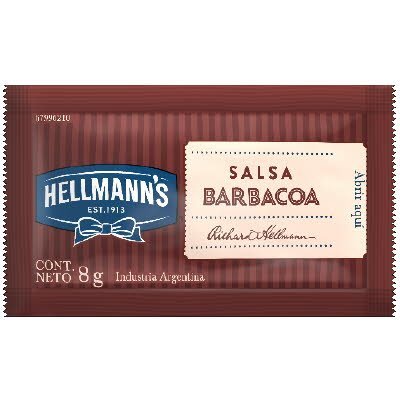 Hellmann's Salsa Barbacoa 8g (xCaja 196u) -