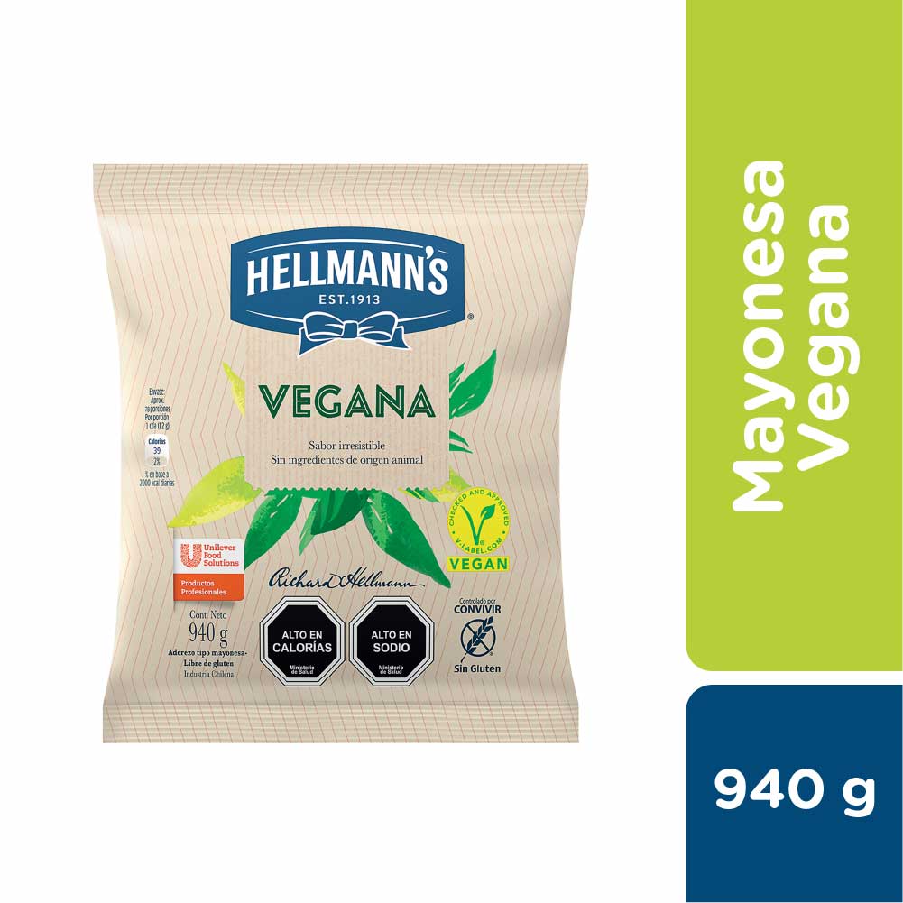 Hellmann's Vegana 940 gr - 