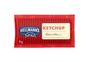 Ketchup Hellmanns 8g (x CAJA 528u) - El mejor formato para tu sandwich