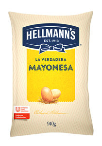 Mayonesa Hellmann's 940G - Mayonesa Hellmann’s, el sabor irresistible de Hellmann´s contiene huevos de campo y nuestros mejores aceites