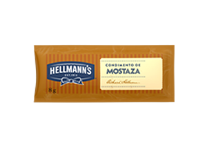 Mostaza Hellmann's 8g (x CAJA 528u) - El mejor formato para tu sandwich