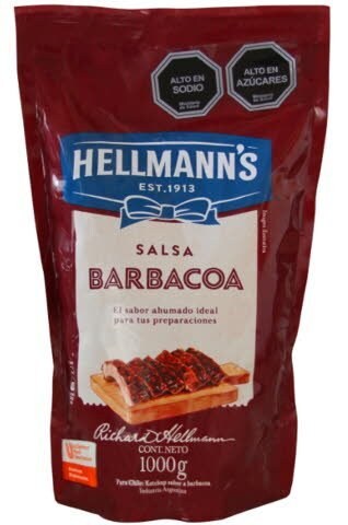 Salsa Barbacoa Hellmann's 1KG -