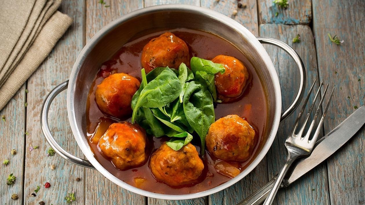Albóndigas de cerdo agridulces