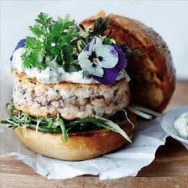 Hamburguesa Gourmet de Salmón Hamburguesa Gourmet de Salmón