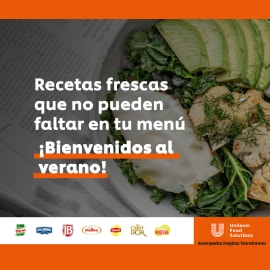 Recetas frescas que no pueden faltar en tu menú Recetas frescas que no pueden faltar en tu menú