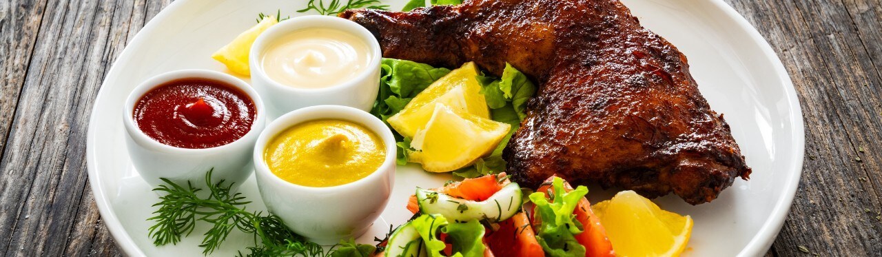 Salsas para pollo: 6 ideas originales