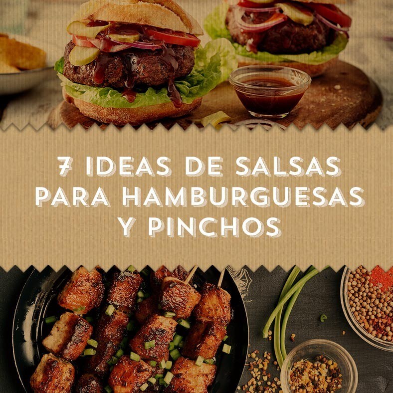 Innova en tu restaurante con estas 7 ideas de salsas para hamburguesas y pinchos