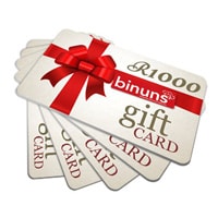Binuns Online Gift Voucher - R1000 Binuns Online Gift Voucher - R1000